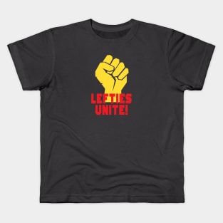 Lefties Unite! Kids T-Shirt